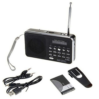ลำโพงวิทยุ Mini speaker Mp3/USB/TF รุ่นT-205