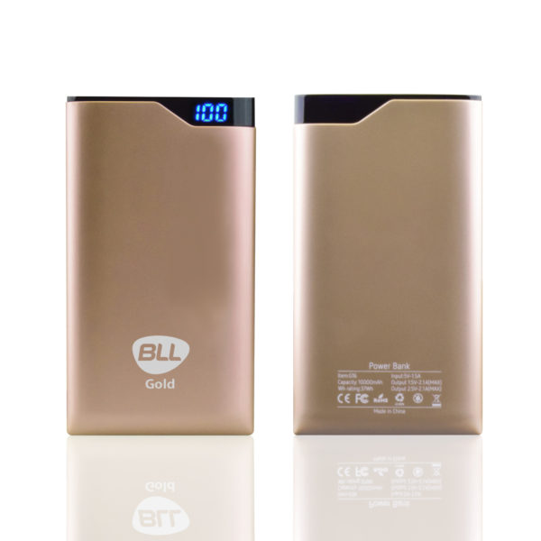 รหััสสินค้า BLL Gold G16 Powerbank 10000 mAh แบตเตอรี่สำรอง 
