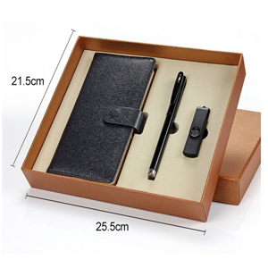 รหัสสินค้า : A6-02 ชุด Gift Set สมุดโน๊ต ปากกา flashdrive แฟรชไดร์ฟ