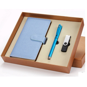 รหัสสินค้า : A6-02 ชุด Gift Set สมุดโน๊ต ปากกา flashdrive แฟรชไดร์ฟ