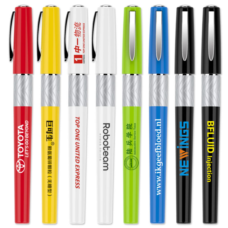 รหัสสินค้า : PE-062 ปากกาพลาสติก ปากกาพรีเมี่ยม ฟรีสกรีนโลโก้