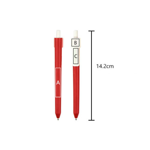 รหัสสินค้า : PE-064 ปากกาพลาสติก ปากกาพรีเมี่ยม ฟรีสกรีนโลโก้