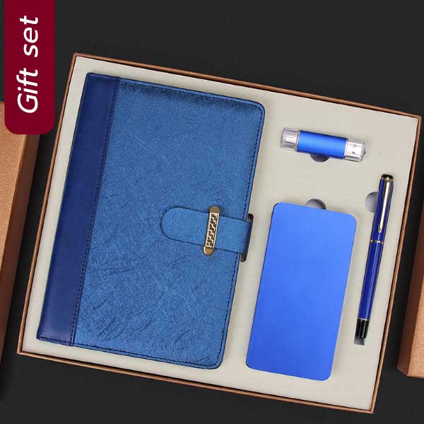 Gift Set กิ๊ฟเซ็ต สมุดโน๊ต ปากกา แฟรชไดร์ฟ ตลับใส่นามบัตร รุ่น : SA-69