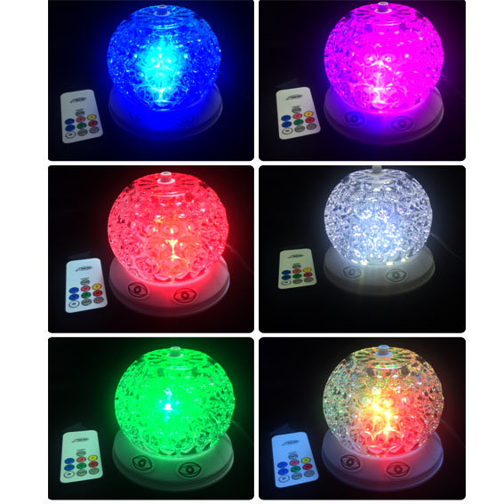 ไฟประดับ LED ระบบหมุนอัตโนมัติเปลี่ยนสี