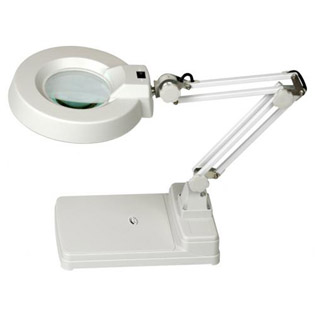 โคมไฟแว่นขยายตั้งโต๊ะ Magnifying Lamp 10x 