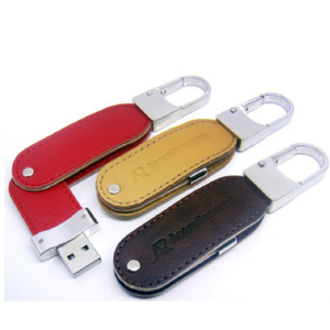 รหัสสินค้า : TUL-005 leather flash drive แฟรชไดร์ฟหนัง