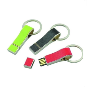 รหัสสินค้า : TUL-016 leather flash drive แฟลชไดร์ฟหนัง แฟร์ไดร์ฟพวงกุญแจ