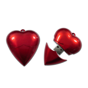 รหัสสินค้า : TUP-022 flash drive heart แฟรชไดร์ฟหัวใจ