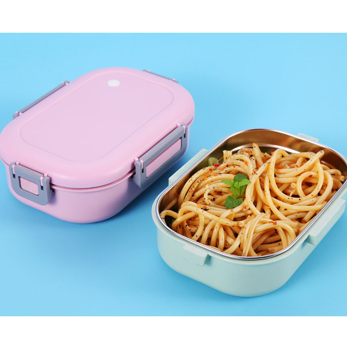 รหัสสินค้า KK084 กล่องข้าว กล่องใส่อาหารเก็บอุณหภูมิ ฟรีโลโก้