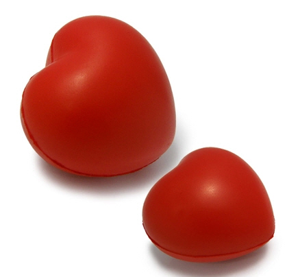 รหัสสินค้า JE-044 หัวใจบีบมือ ลูกบอลหัวใจบริหารมือ บอลหัวใจคลายกล้ามเนื้อ ฟรีสกรีนโลโก้