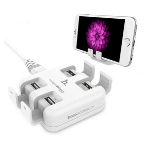 Travel Adapter Charger 4 USB แท่นชาร์จโทรศัพท์ 4 Port