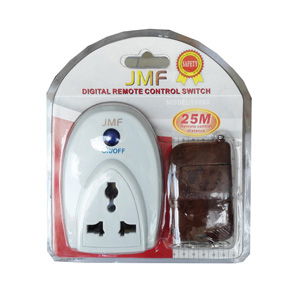 ปลั๊กรีโมทไร้สาย Digital remote control Switch 1 Point 5500A