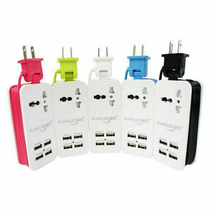 ปลั๊ก USB 4 PORTS