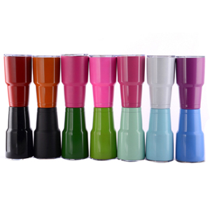 รหัสสินค้า AN-0011 แก้วน้ำสแตนเลส พร้อมฝาปิด ฟรีสกรีนโลโก้