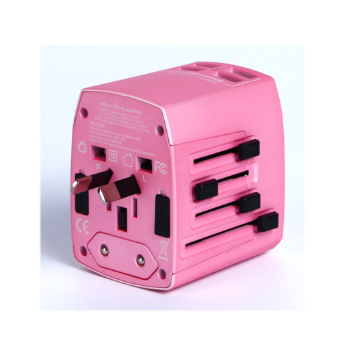 รหััสสินค้า PU-024 ปลั๊กทั่วโลก ปลั๊ก Universal Travel Adapter พร้อมถุงผ้า/กระเป๋า ฟรีสกรีนโลโก้