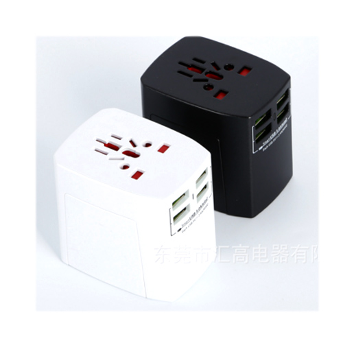 รหััสสินค้า PU-024 ปลั๊กทั่วโลก ปลั๊ก Universal Travel Adapter พร้อมถุงผ้า/กระเป๋า ฟรีสกรีนโลโก้