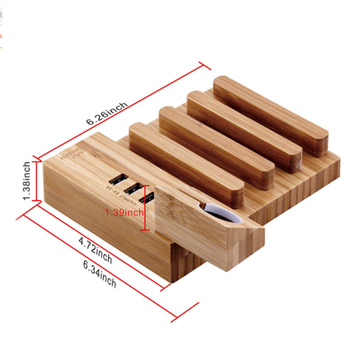 ชื่อสินค้า : ที่วางของอเนกประสงค์ พร้อม usb hub ฟรีสกรีนโลโก้