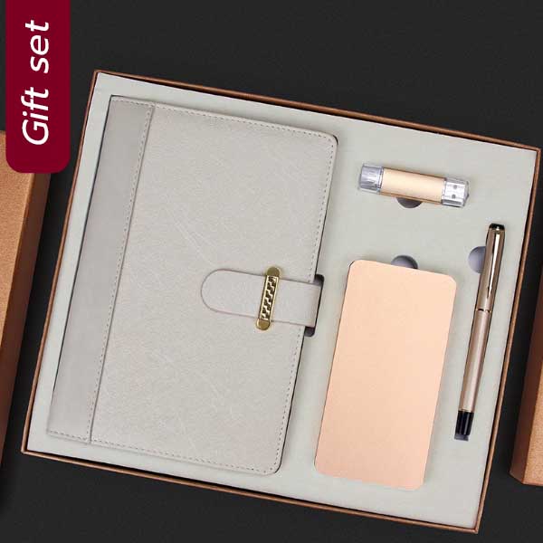 Gift Set กิ๊ฟเซ็ต สมุดโน๊ต ปากกา แฟรชไดร์ฟ ตลับใส่นามบัตร รุ่น : SA-69