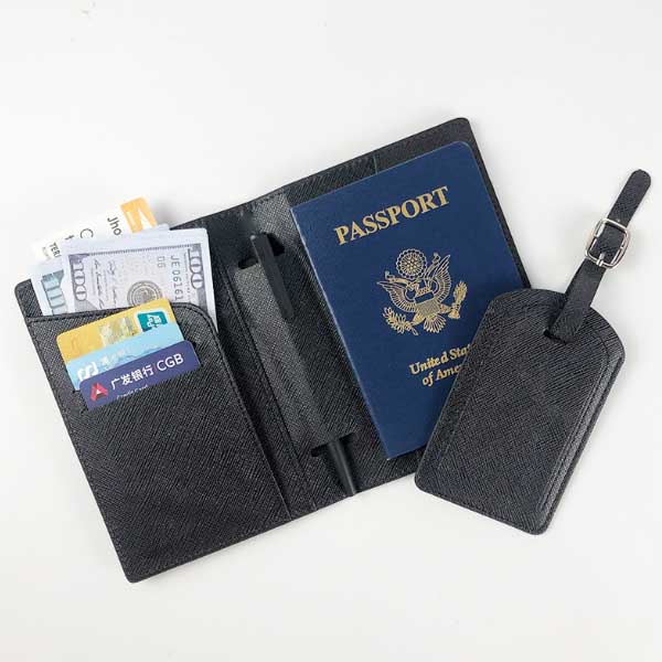 กระเป๋าใส่พาสปอร์ต ป้ายห้อยกระเป๋า Passport Holder/luggage tag รุ่น : SA-75