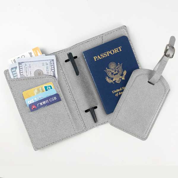 กระเป๋าใส่พาสปอร์ต ป้ายห้อยกระเป๋า Passport Holder/luggage tag รุ่น : SA-75