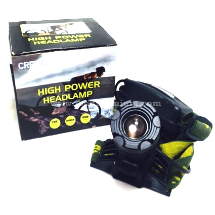 ขายไฟฉายคาดหัวชาร์จไฟ  headlamp