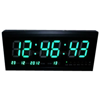 ฺLED CLOCK DIGITAL นาฬิกาดิจอตอล สีเขียว