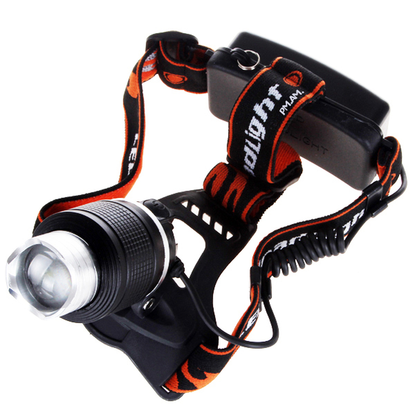 ไฟฉายคาดหัวซูม ชาร์จไฟรถไฟบ้าน ไฟ 2 สี ส้ม/ขาว  Headlamp.html