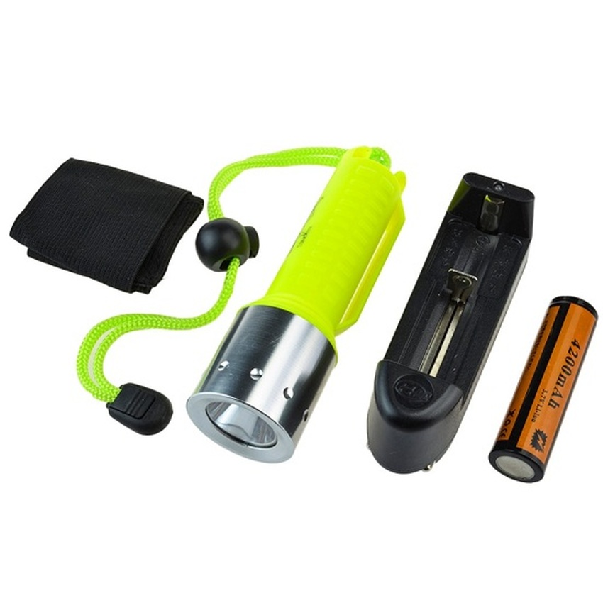 ขายไฟฉายลงใต้น้ำ 50 เมตร flashlight for diving.html