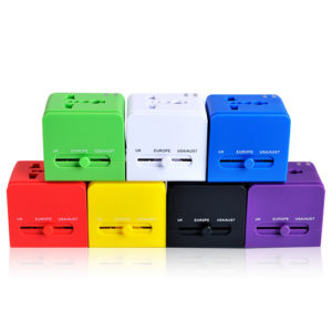 รหััสสินค้า PU-011 ปลั๊กทั่วโลก ปลั๊ก Universal Travel Adapter พร้อมถุงผ้า