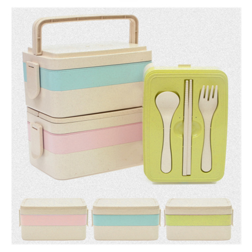 รหััสสินค้า	A46 ชุดทานอาหาร ชุดกล่องข้าวพกพา กล่องใส่อาหาร Lunch Box